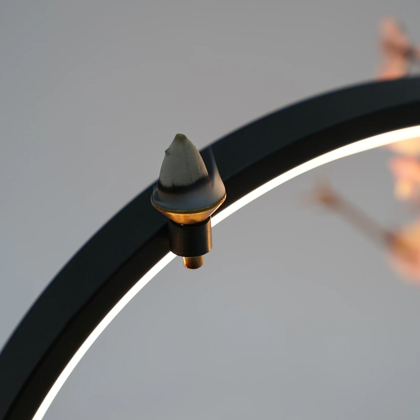 Bymaocar Waterfall Ceramic Backflow Incense Burner Holder