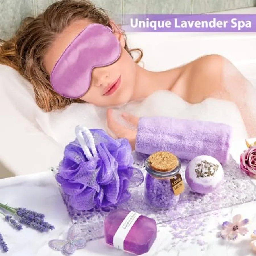 Advent Calendar 12 Days Christmas Lavender Spa Gifts Basket