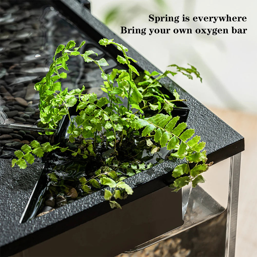 Hign-concerned Aquarium Tank With Built In Light Water Pump SuperDurableAcrylicTank