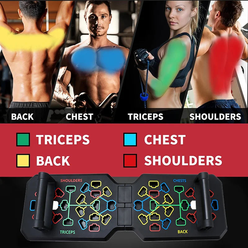 Portable Multifunctional Push-up Board Set Fitness Equipment