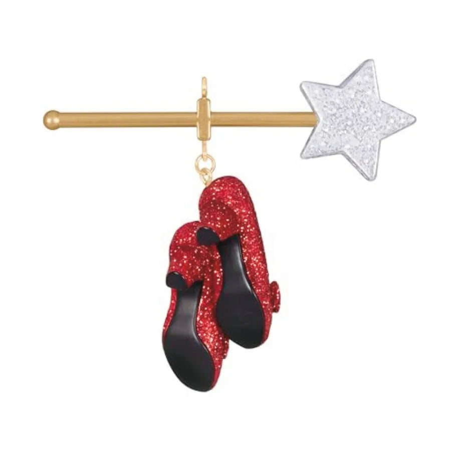 Hallmark Christmas Keepsake The Wizard Of Oz Ruby Slippers Ornament