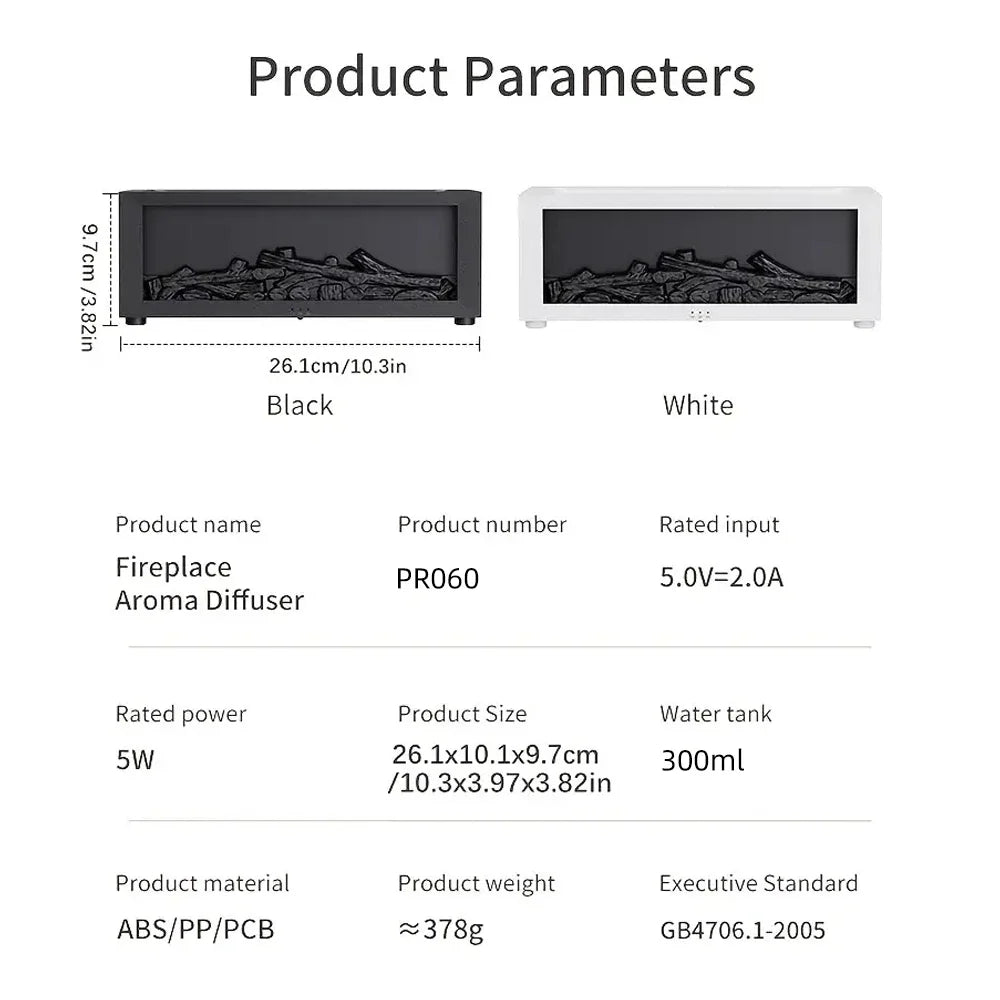 Hign-concerned Aroma Diffuser Humidifier With Remote Timer