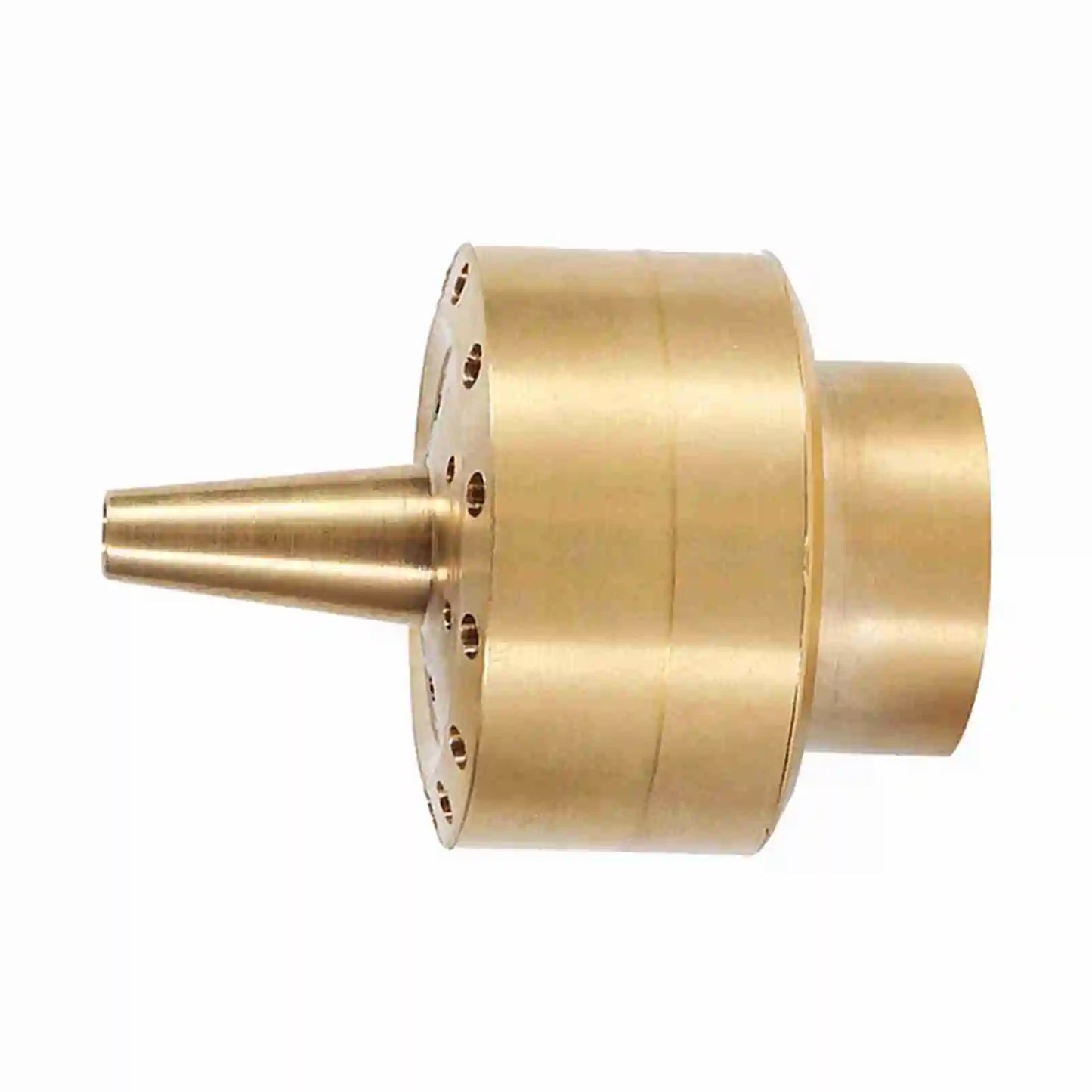 3/4" Brass Fountain Nozzle Column Garden Pond Fountain Water Nozzle Sprinkler Spray Head Gold