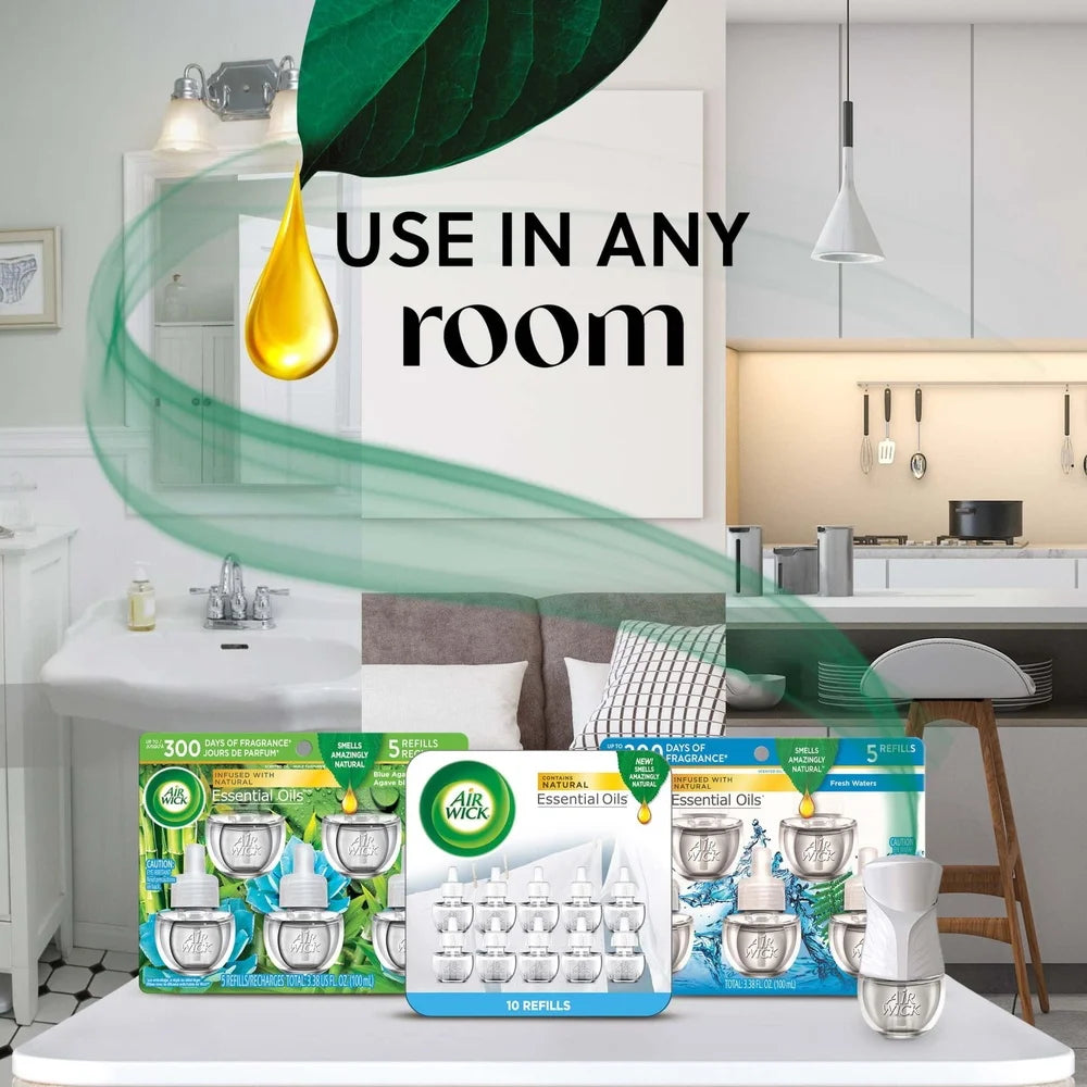 Hign-concerned Plug-In Scented-Oil Refill Fresh Linen Long-Lasting Fragrance Solution