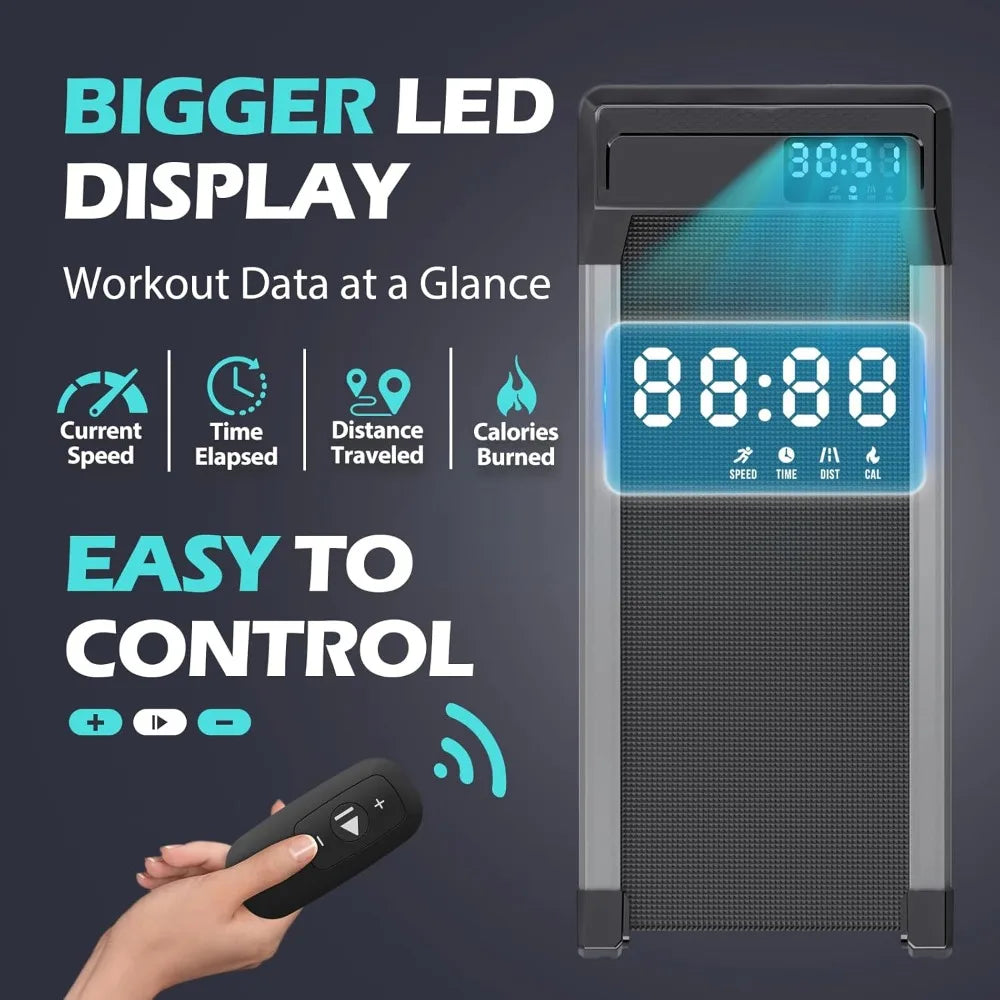 Walking Pad Treadmills Home Portable Under Desk Treadmill