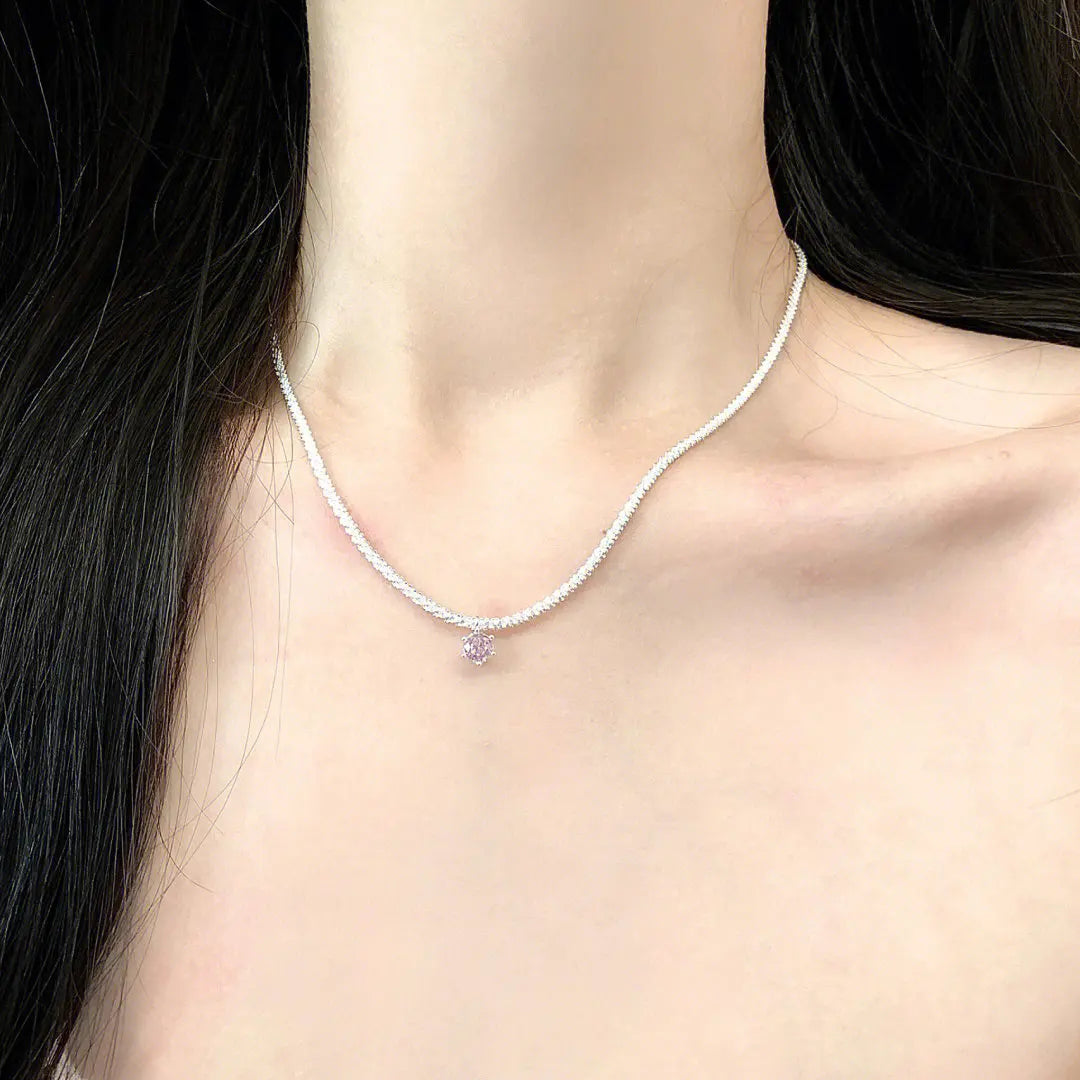 CN Guangdong Gold Plated 925 Silver Star Necklace For Women