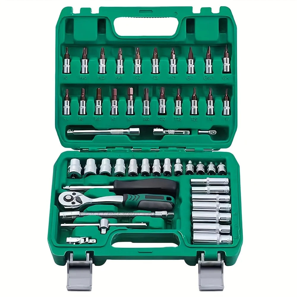 NIUXIANGDIY Socket Ratchet Set With Bits And Extensions