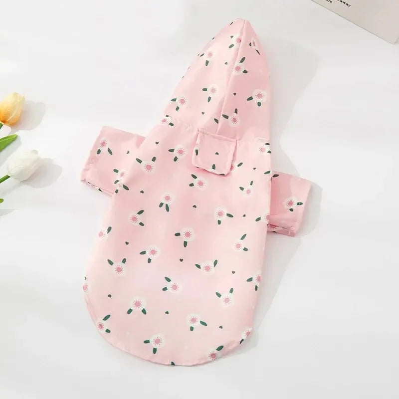 Hign-concerned Premium Weatherproof Pet Dog Raincoat For Outdoor Adventures Daily