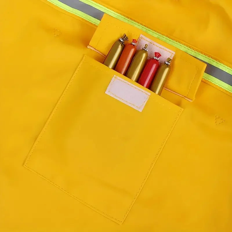 Hign-concerned Hooded Dog Raincoat Cape-Style Reflective Weatherproofing Outerwear