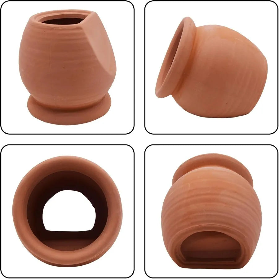 Hign-concerned Betta Tank Decor Ceramic Jar Hideout