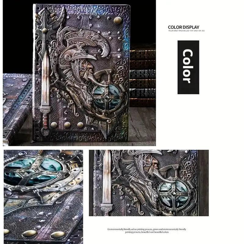 Hign Concerned Vintage Embossed Leather Journal Hardcover