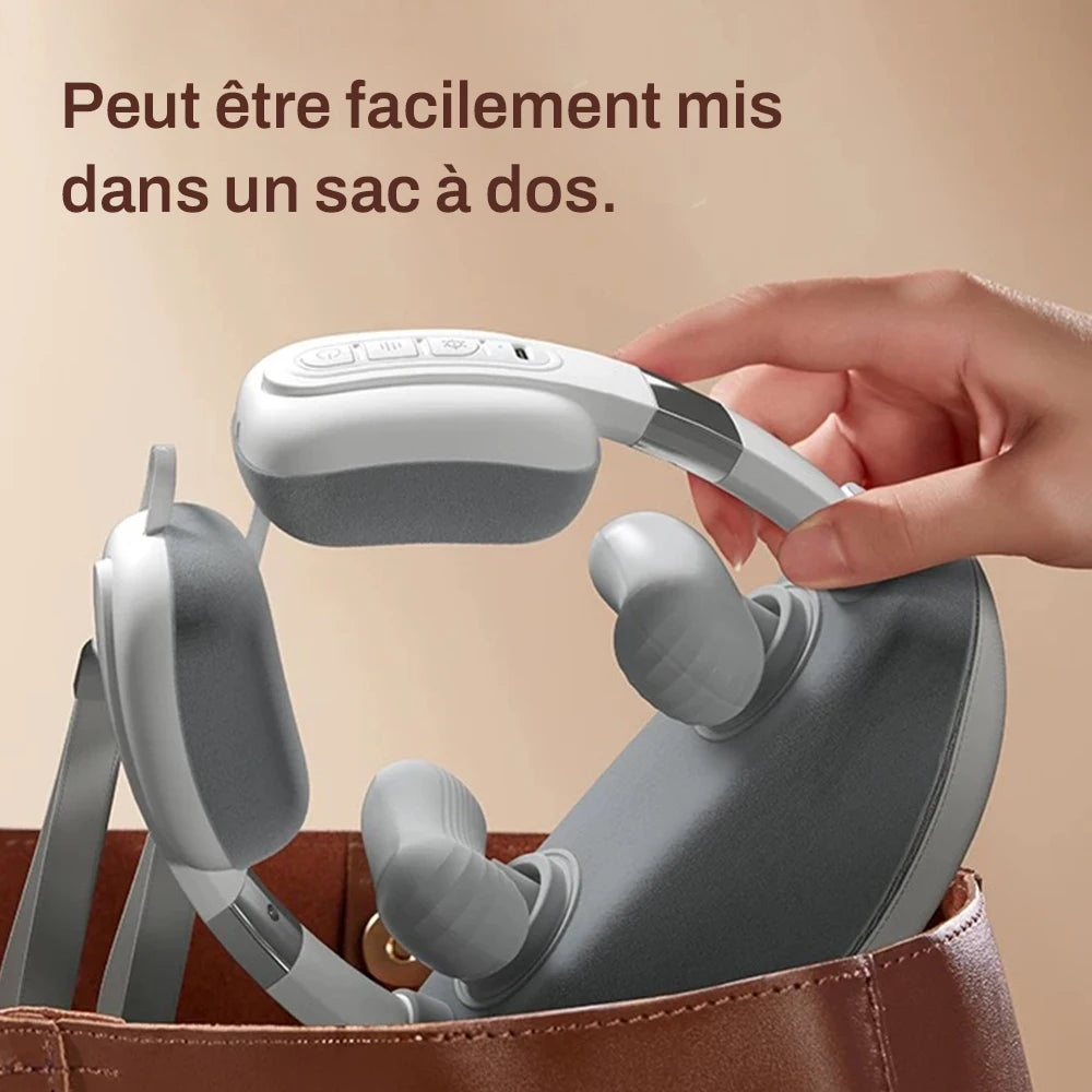 Simulated Finger Massage Multifunctional Massager, Adjustable in Multiple Gears, Fully Wrapped Shoulder and Neck Massage Shawl, Constant Temperature Heating + Stereo Kneading, Straight Muscle Strain