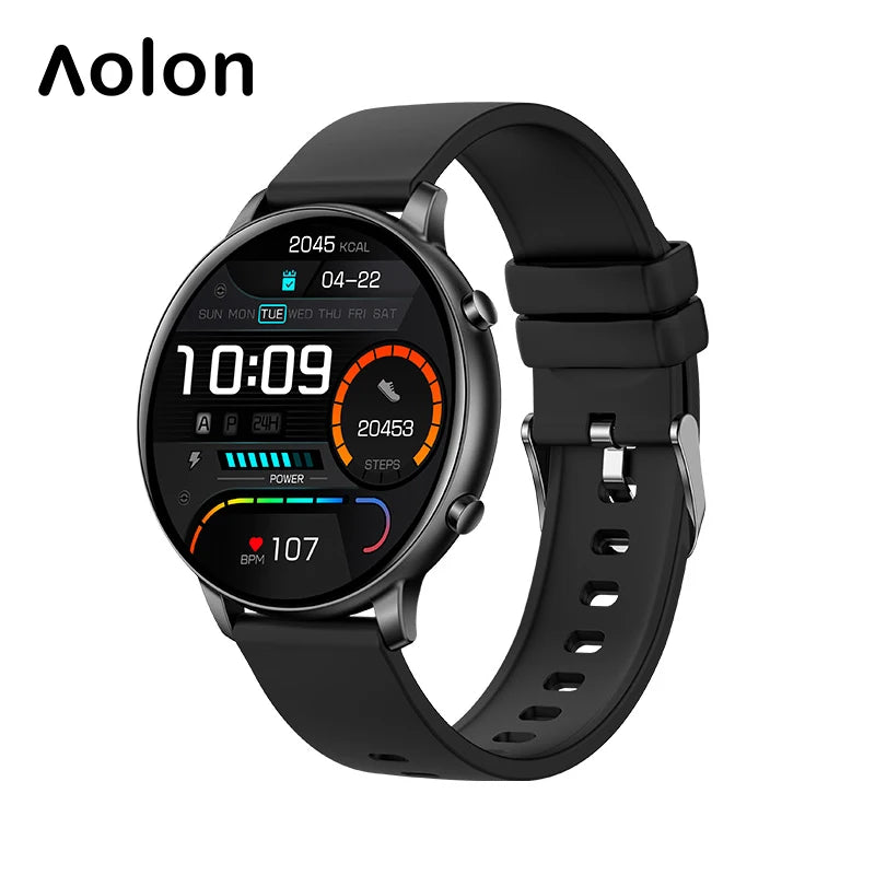 Aolon Smartwatch Bluetooth Call Fitness Tracker Waterproof