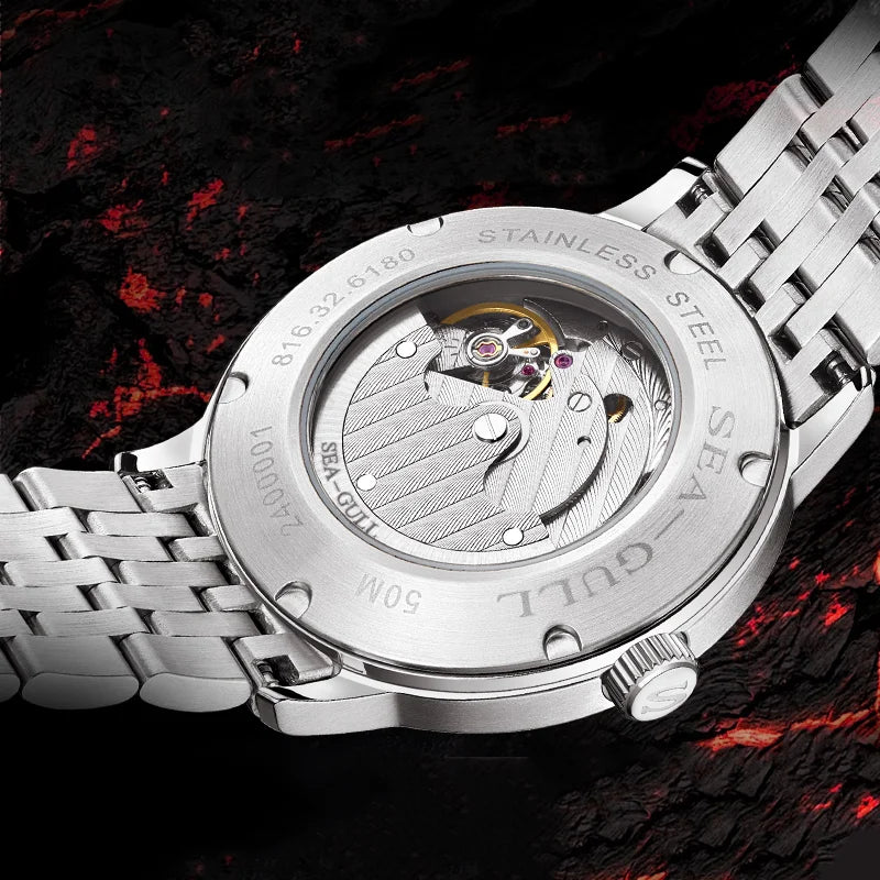 Sea Gull Automatic Mechanical Wristwatch Polaris Sub Dial
