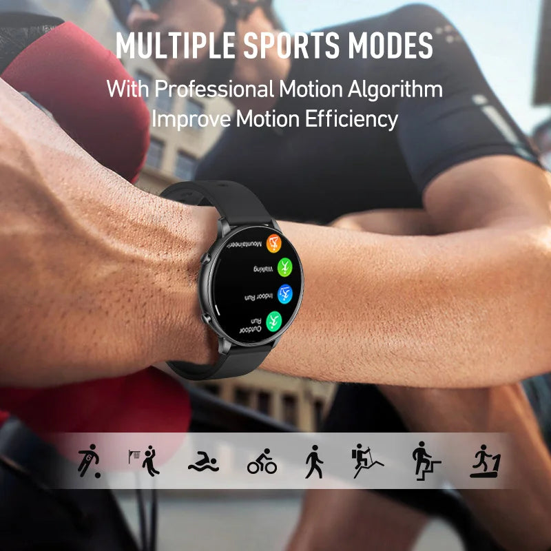 Aolon Smartwatch Bluetooth Call Fitness Tracker Waterproof