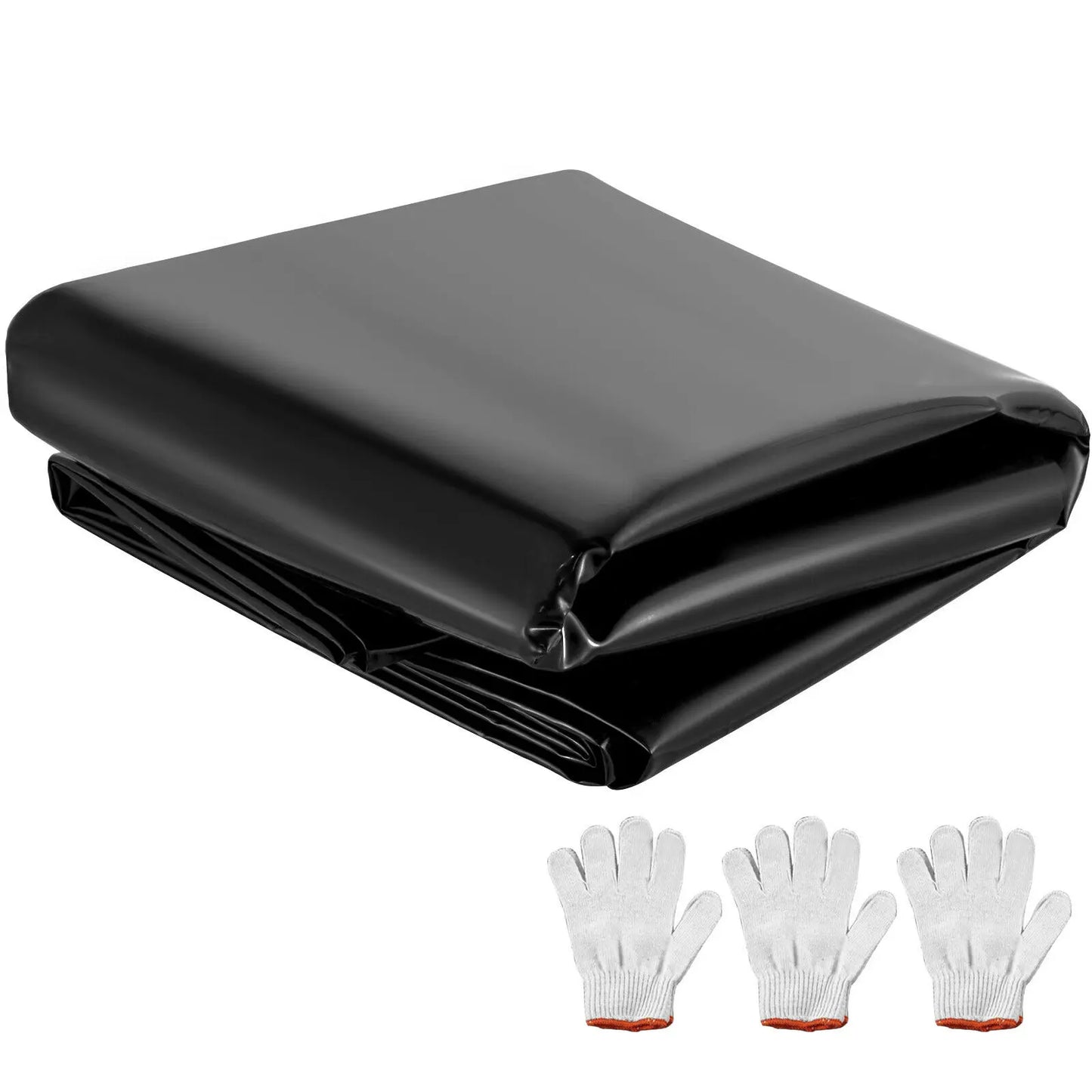 SucceBuy LLDPE Pond Liner 20 Mil Liner  for Pool Landscaping Waterfall Gardens Fishponds Backyard Waterfalls Fish Pond Liners