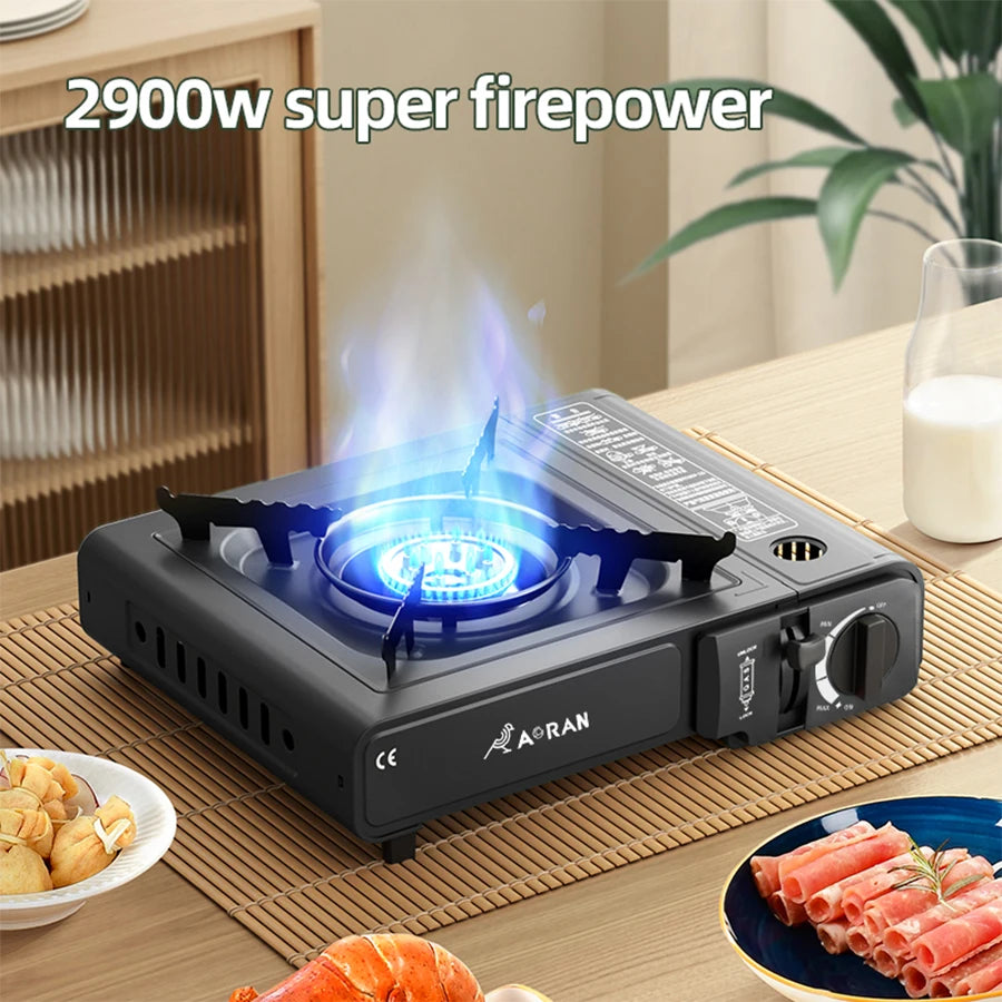 Card Stove, Household Outdoor Portable Card Stove, Gas Stove, Suitable For Camping, picnicking, Household Use