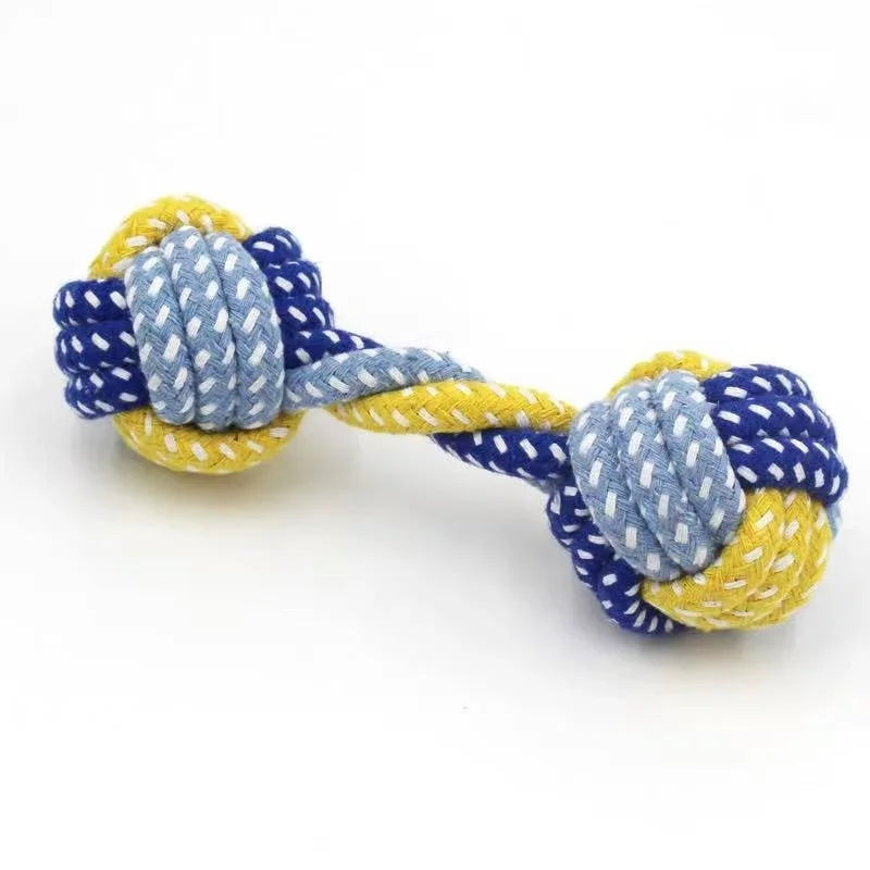 High-concerned Premium-Quality Indestructible Carrot Knot Rope Ball Teeth-Cleaning Dog ChewToy