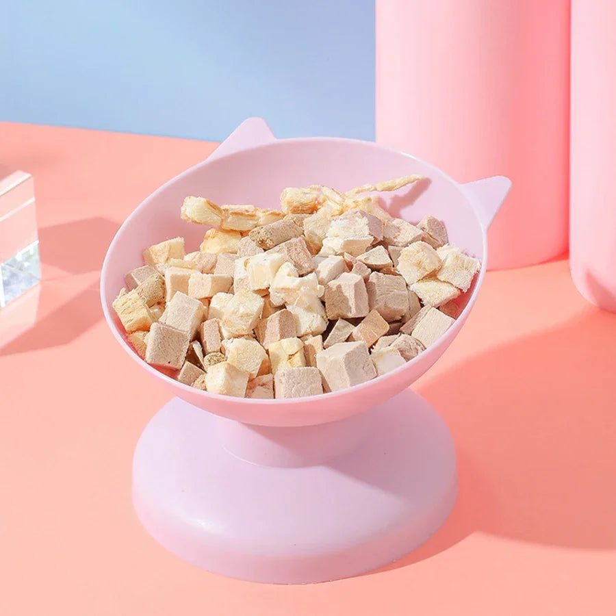 Hign-concerned ElevatedDesign FelineCompanion CaninePet FeedingNutrition HydrationSystem Bowl NonspillGuard