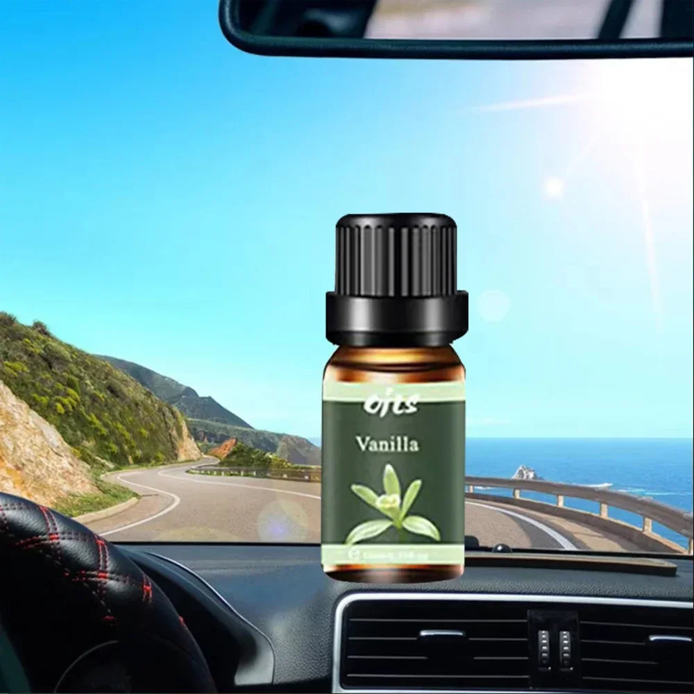 Hign-concerned Luxury Essential Oils Gift Set Vanilla Peppermint Eucalyptus