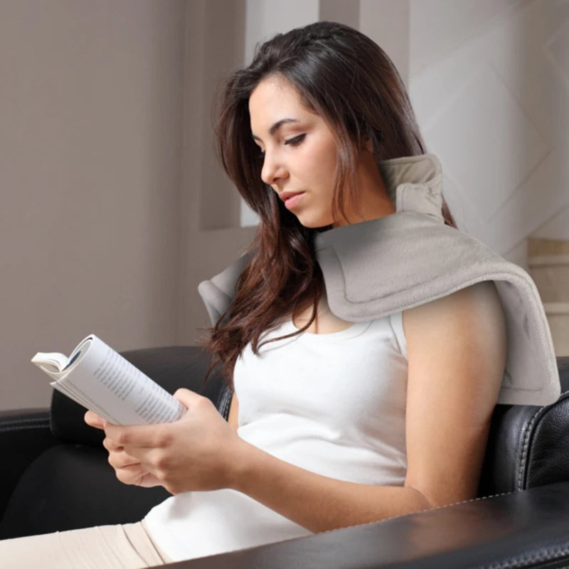 Electronic Weighted Heating Pad For Neck And Shoulders Pain