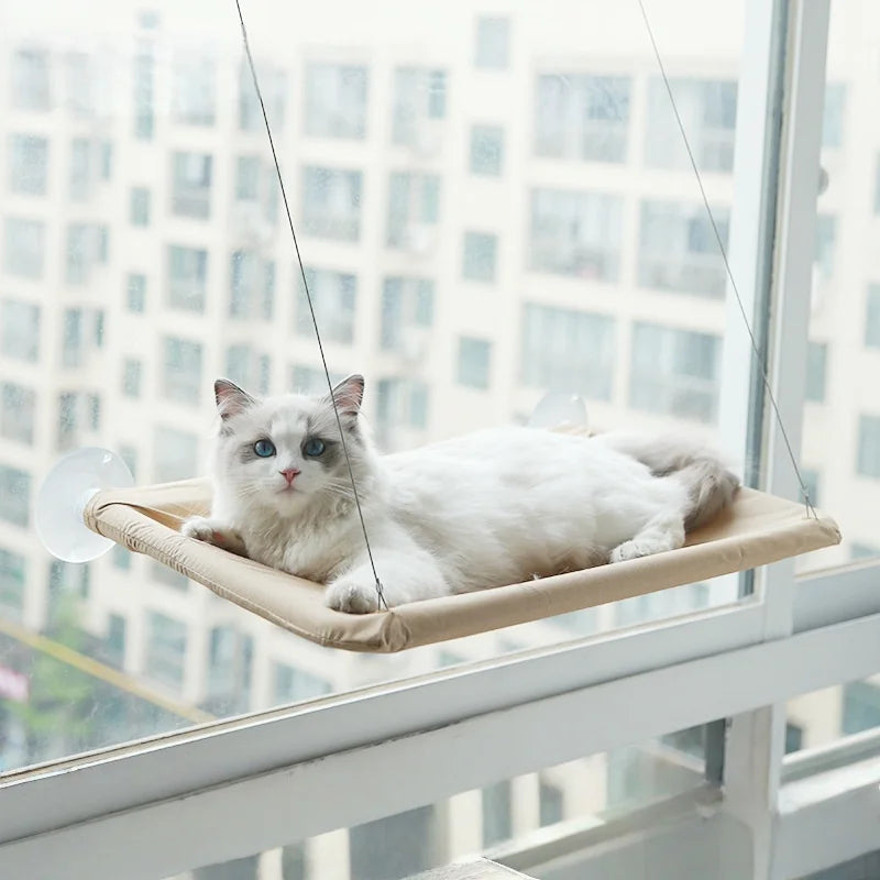 CZBNYXCN Cat Window Hammock Featuring Extraordinarily Powerful Suction Cup BalconyBed