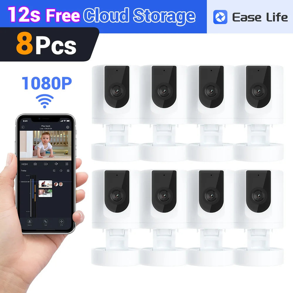 Pet Camera ,Security Camera Indoor,Pet Camera with Phone App, ,Security Camera Indoor，Foldable Baby Camera for Home Security