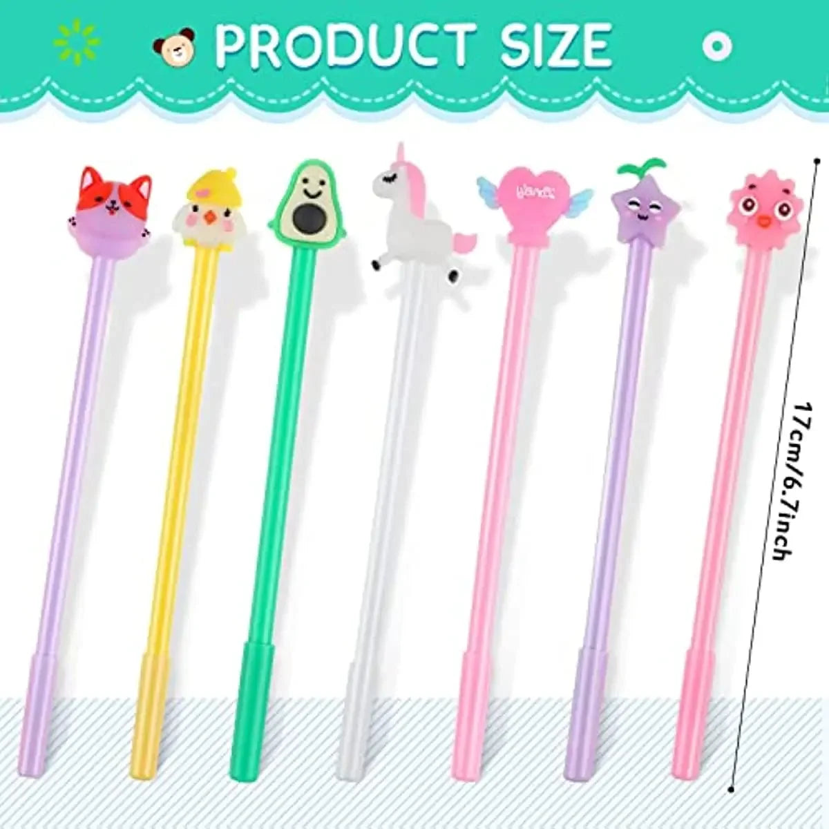 Assorted Gel Ink Pens Set For Office And School Use