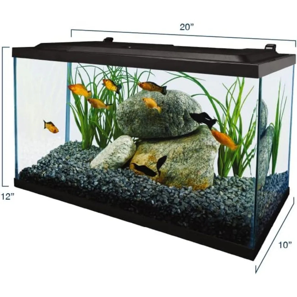 TIFICY Tetra Tropical Fish Tank Kit LEDLightingSystem SuperModuleFreshwaterAquarium