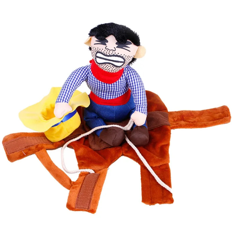 Guangdong Halloween Dog Clothes Cowboy Knight Pet Party Interchangeable Costumes