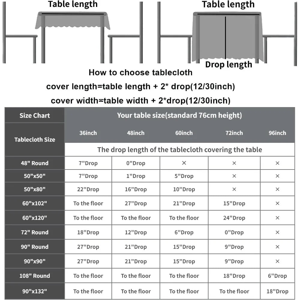 Sequined Tablecloth for Parties and Holiday Events