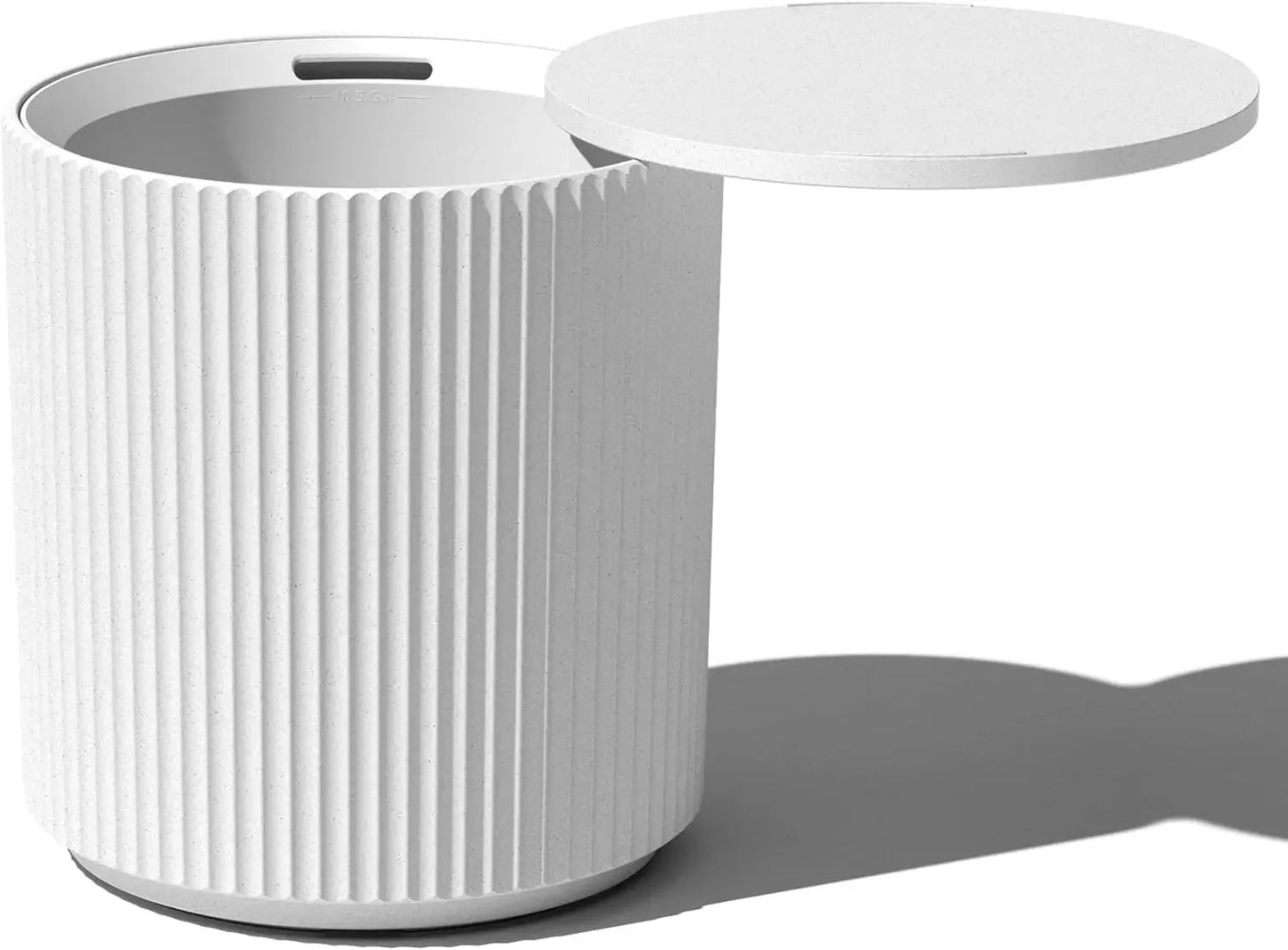 Outdoor Cooler Side Table - 2 in 1 - Designed for use as Side Table, Patio Table, Patio Decor and Outdoor Bar