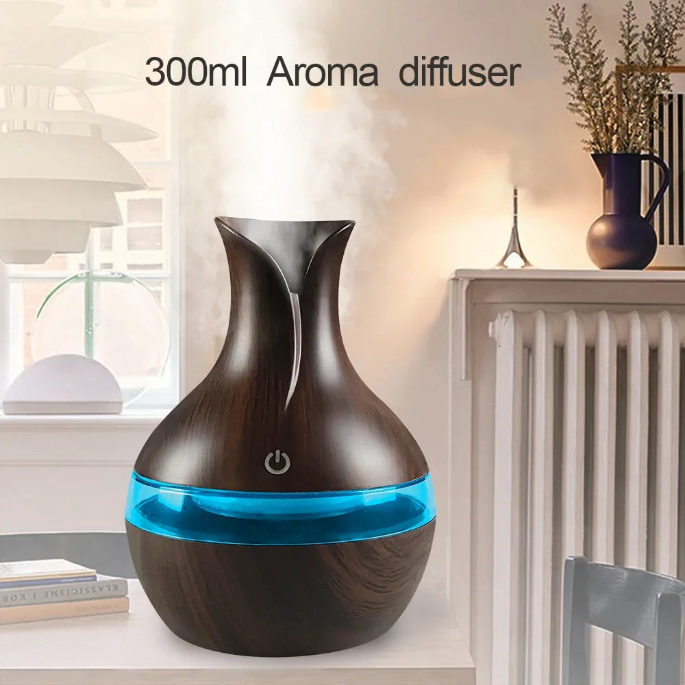 Hign Concerned Multifunction Humidifier Diffuser For Essential Oil UltraSilentUSB