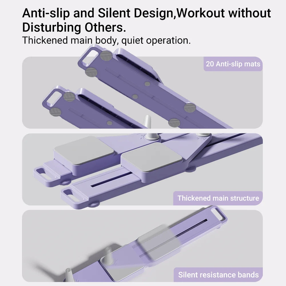 Cursor Fitness 2-in-1 Abs Ski Board Portable Trainer
