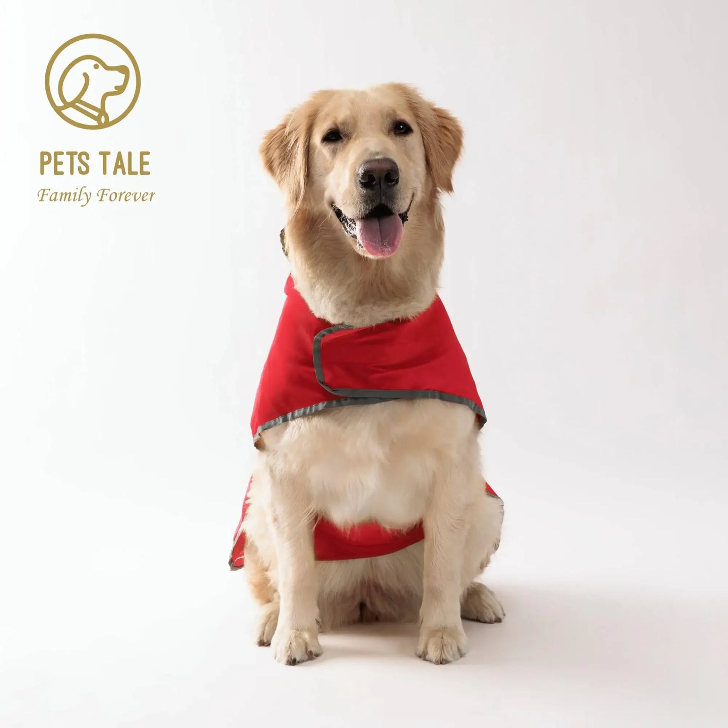 PETS TALE All Weather Dog Raincoat DualSided Waterproof Coat AllSeasonProtection