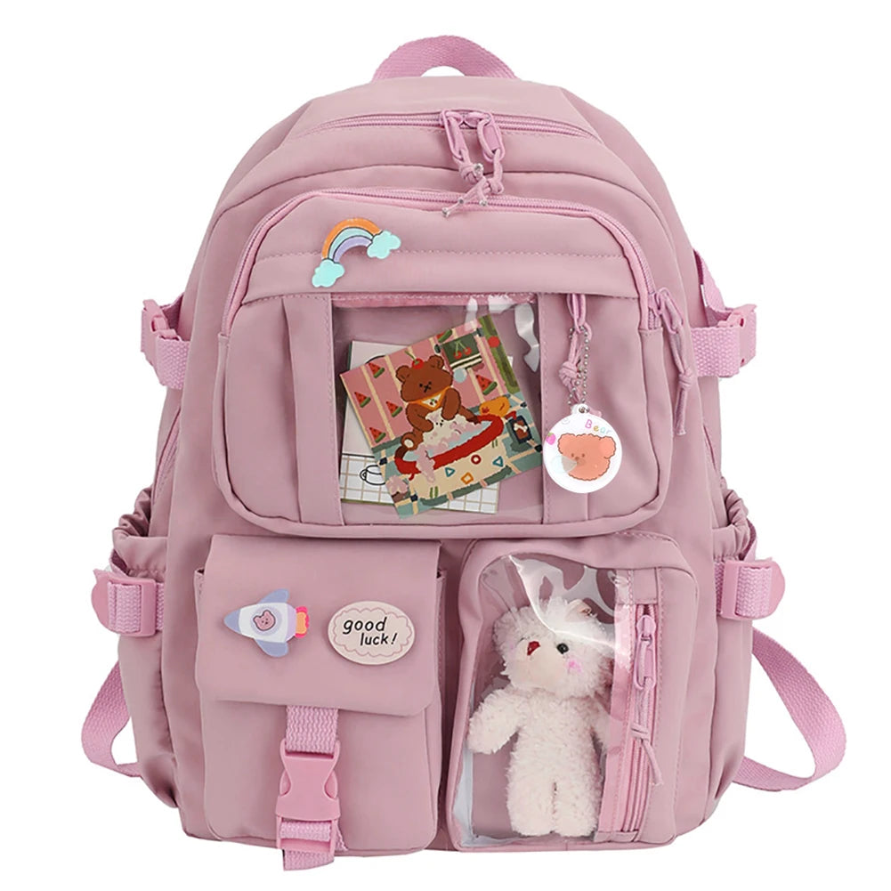 Capacity Laptop Backpack Fashion Rucksack For Teens