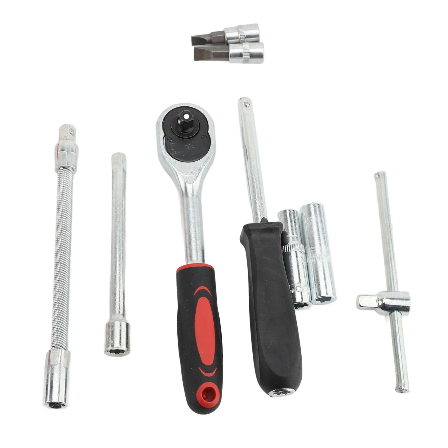 Fdit 53Pcs Automotive Socket Wrench Set High Hardness Steel