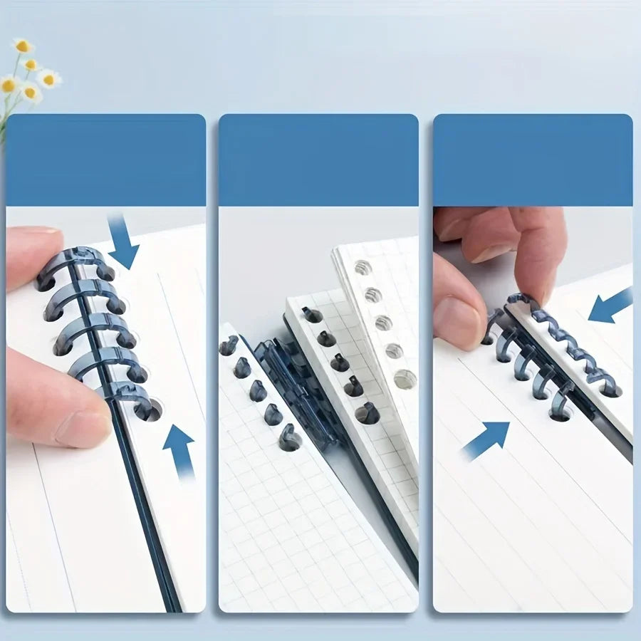 Hign Concerned Minimalist Coil Notebook Lined Grid Paper