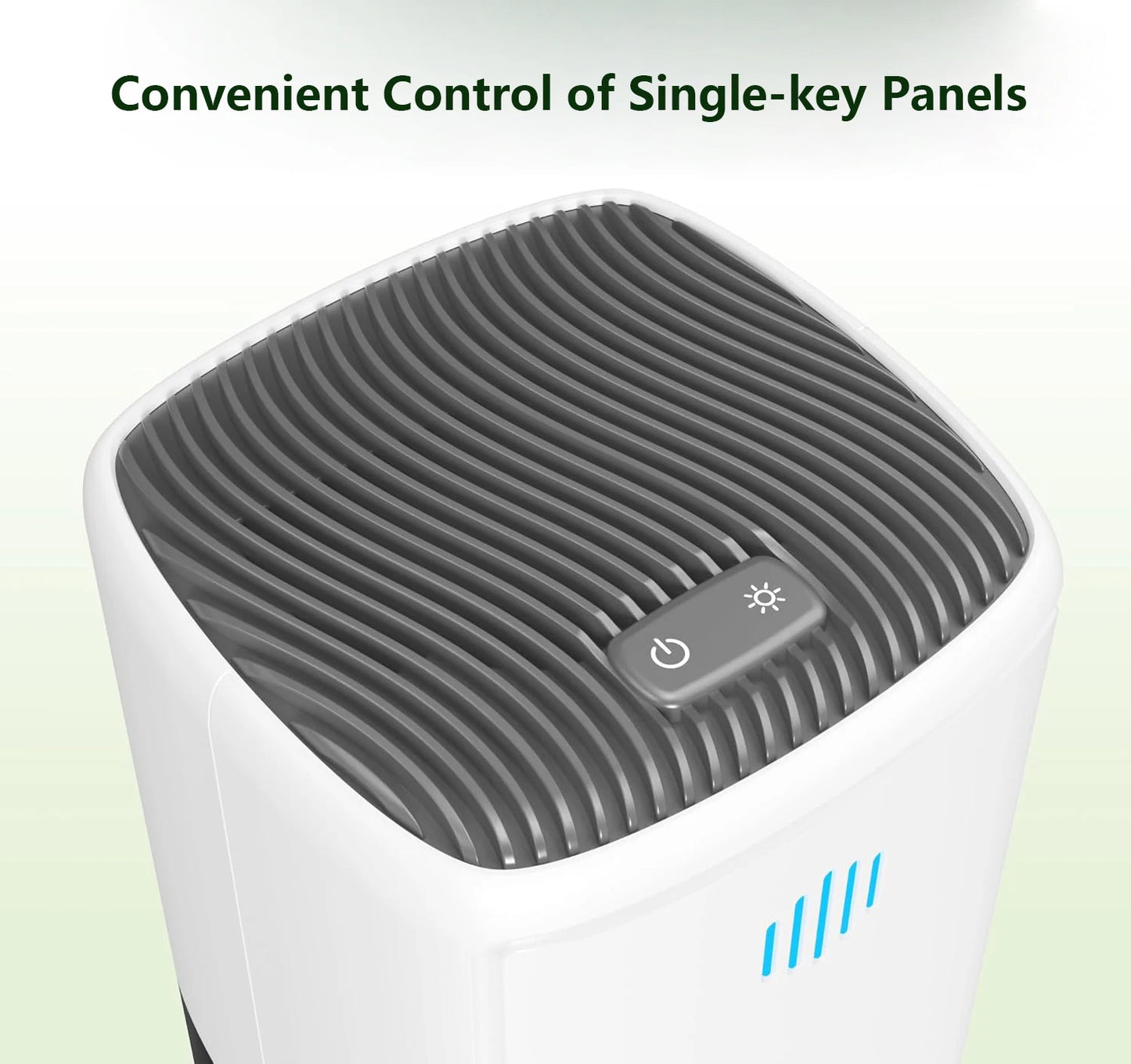 1100ML Dehumidifier Removable Water Tank Home Appliances, Auto Defrost, Ultra Quiet for Sleep Room Bathroom Garage Shoe Cabinet