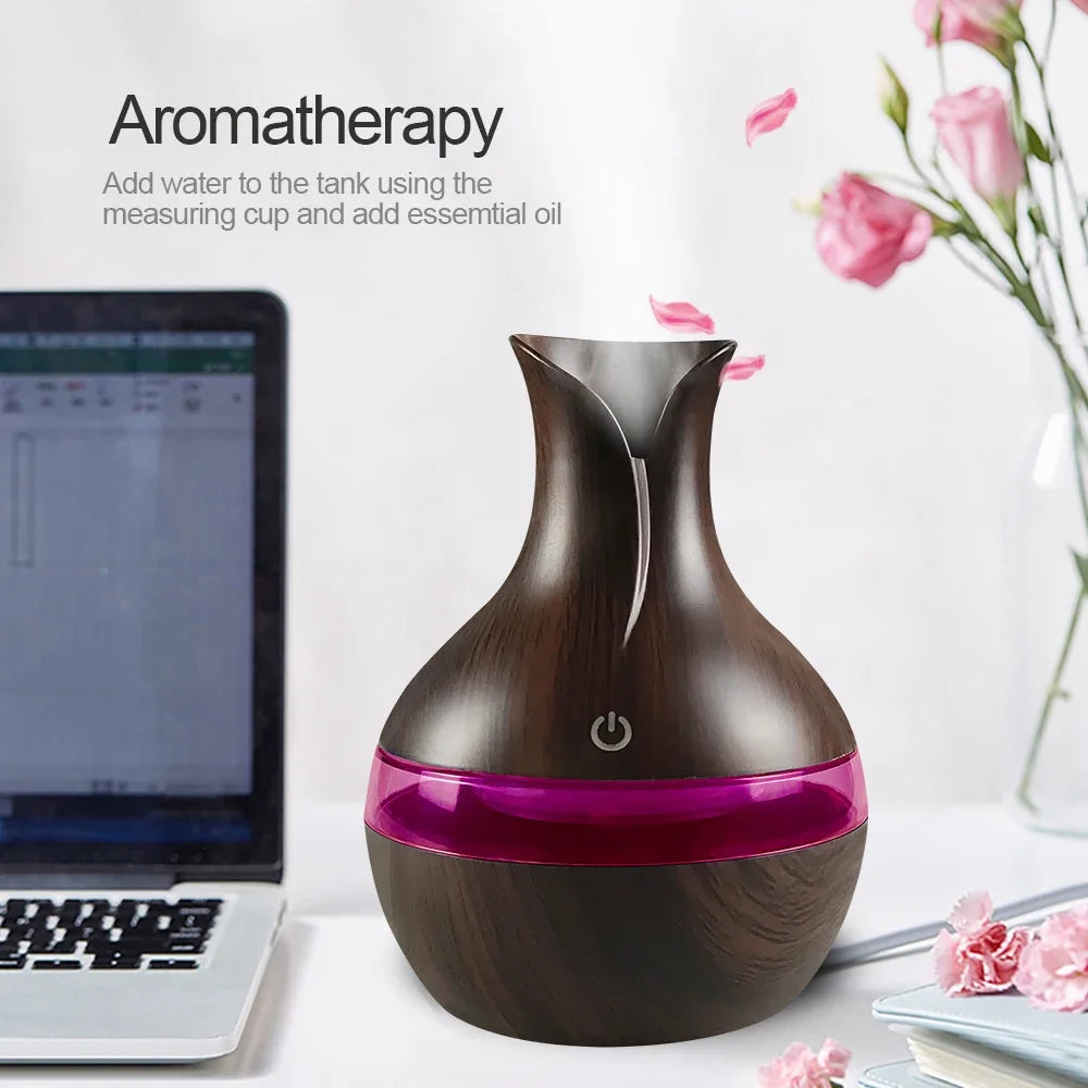 Hign Concerned Multifunction Humidifier Diffuser For Essential Oil UltraSilentUSB