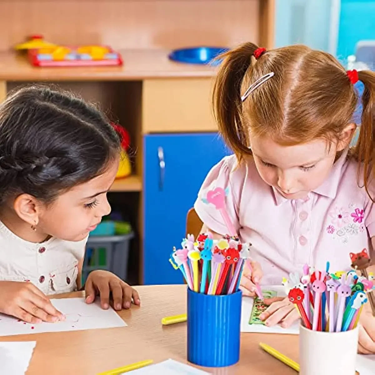 Assorted Gel Ink Pens Set For Office And School Use