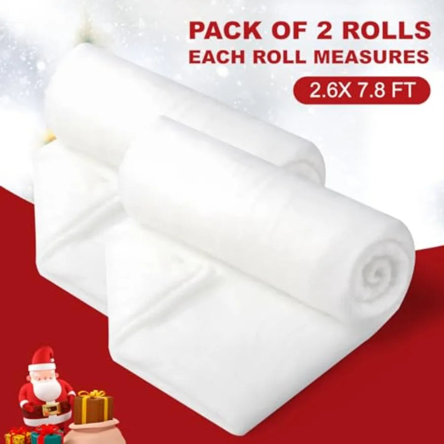 Electronic Fake Snow Blanket For Christmas Decor Roll