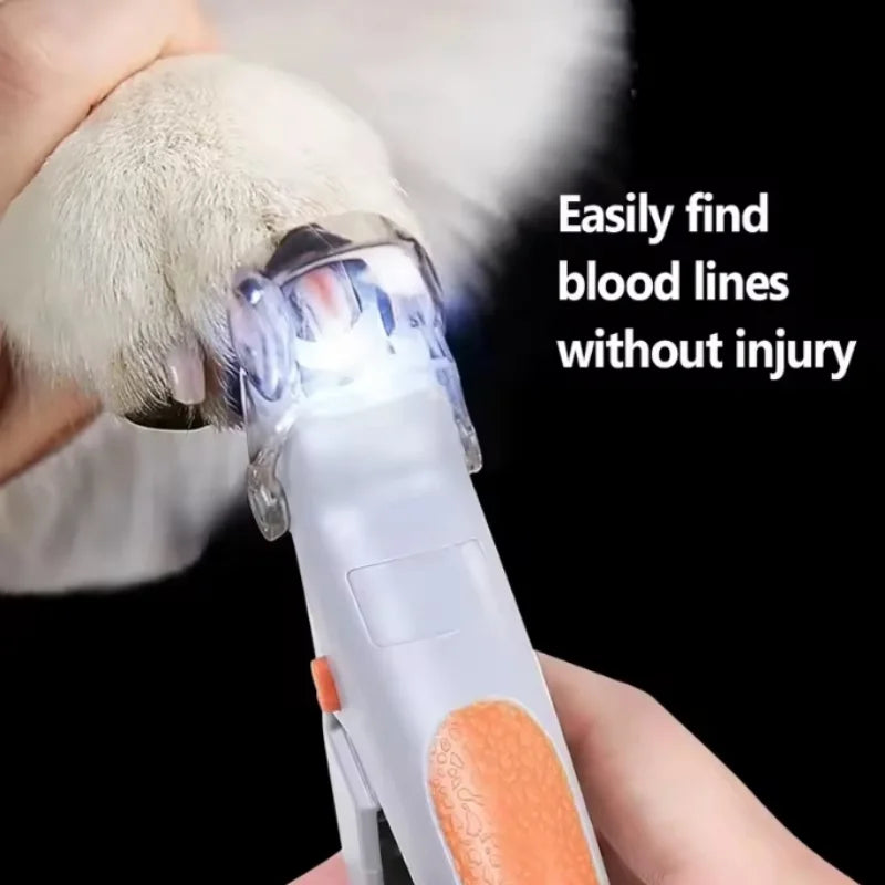 Hign-Concerning? Wait I typed wrong. Let's ensure final: "Hign-Concerned Professional Pet Nail Clipper With LED Illumination Safe-Grip Ergonomic" But "Hign-Concerned" is brand; The word "Concerning" spelled wrong.