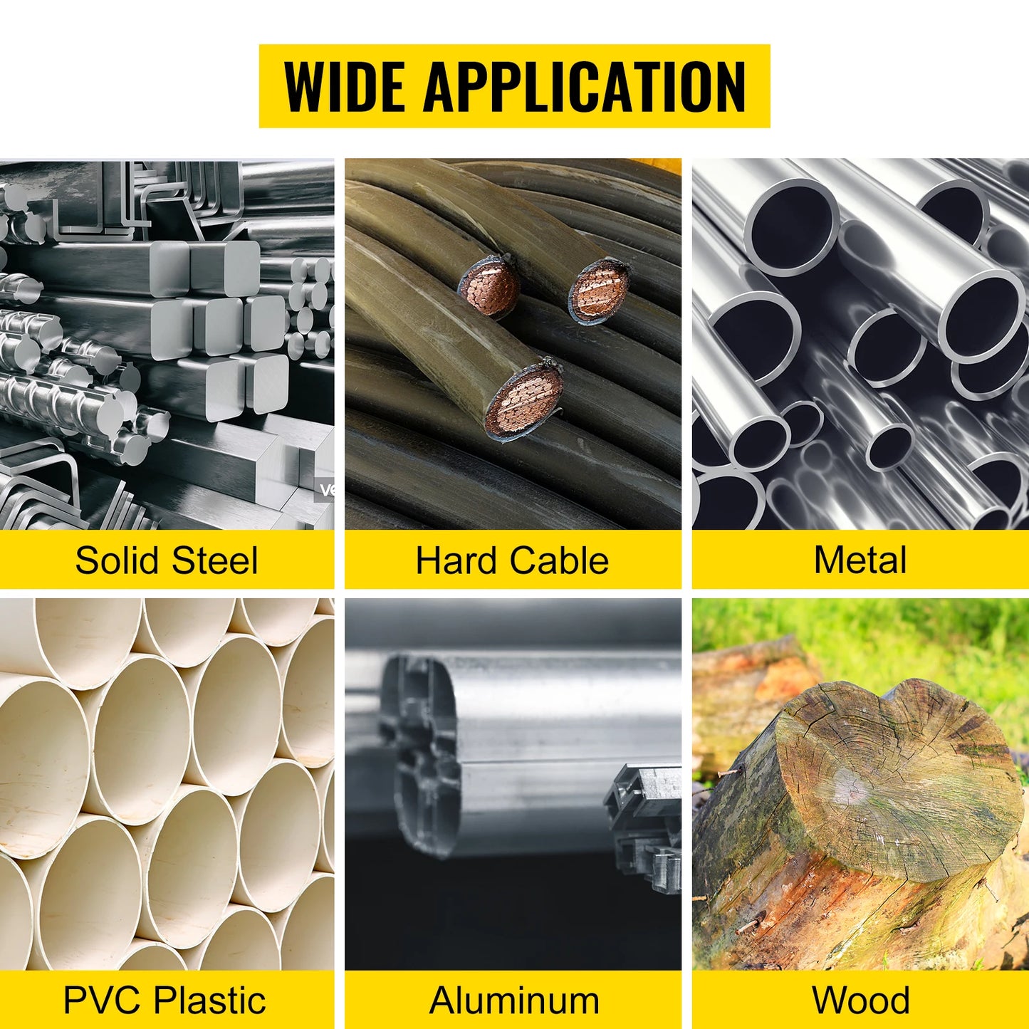 SucceBuy Portable Cordless Bandsaw With Variable Speed 10Amp Metal Wood Pipes