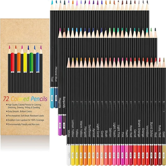 Hign-concerned 72 Pencil Set for Artists and Sketching