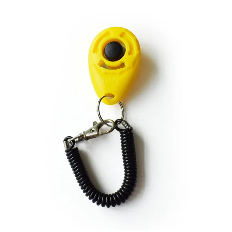 Dog Training Clicker Multipurpose Trainer Keychain With Professional Durable Nylon
