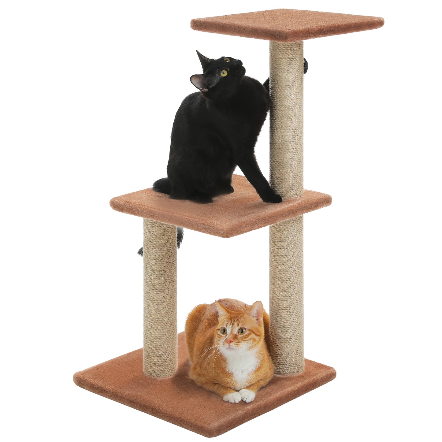PAWZ Road Ultra-Stable MultiFunctional Cat Tree Tower Indoor Cats All-Season-Hammock