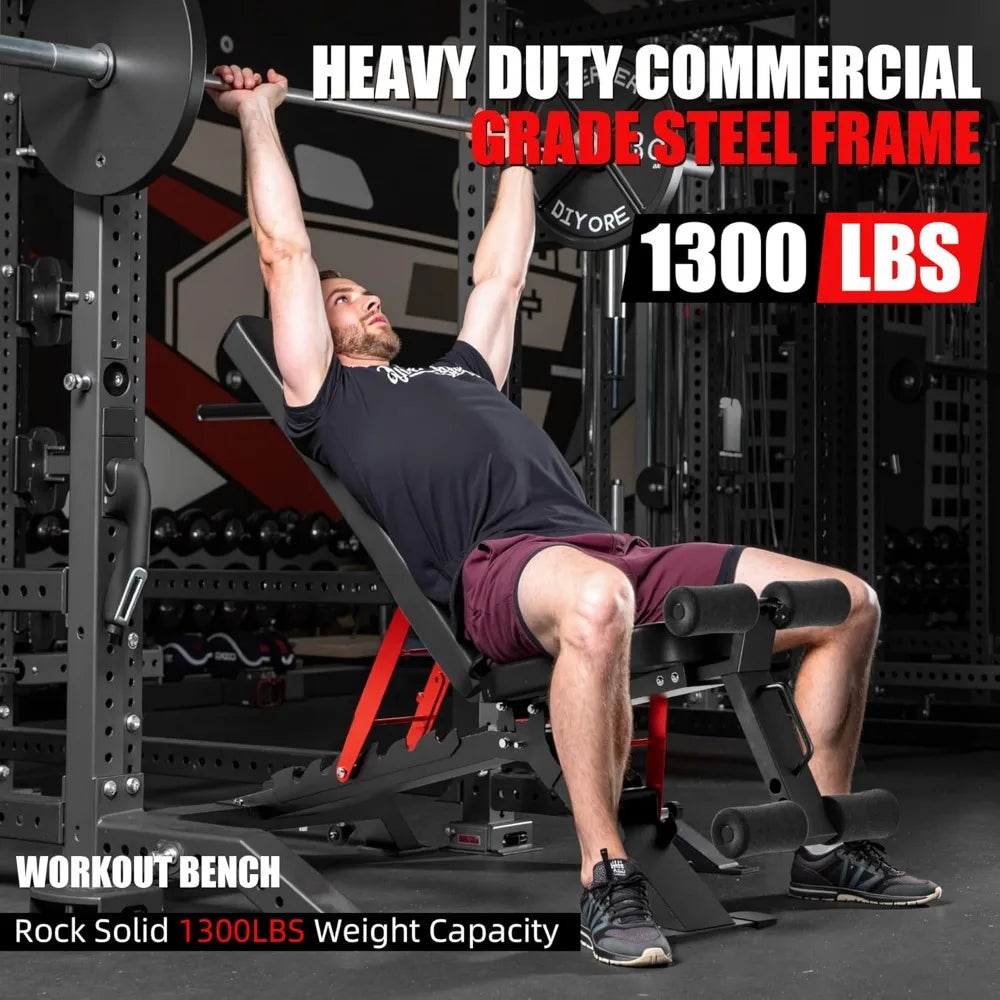 Adjustable Weight Bench for Home Gym by Crush Int