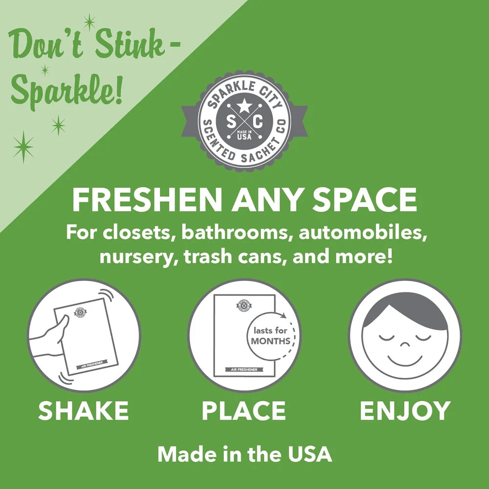 XMSJ Scented Sachets 2 Pack Long Lasting Fragrance