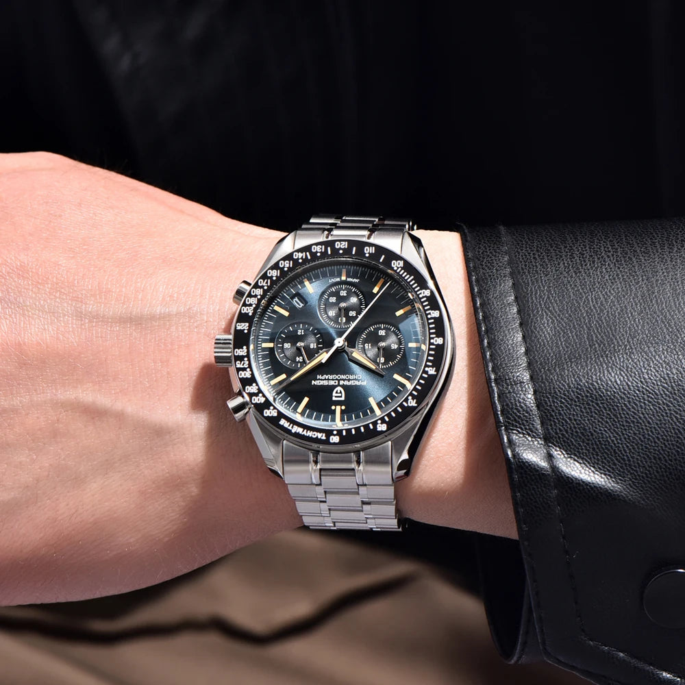 Pagani Design Moon V6 Mens Quartz Chronograph Watch